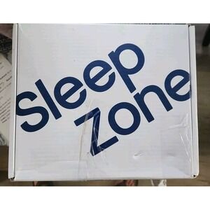 SLEEP ZONE Striped Cooling Queen Sheets Set 4 Piece  Super Soft Fitted Flat NAVY